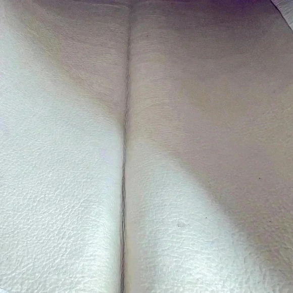 Peter Som White Leather Cropped Pants - Picture 8 of 15